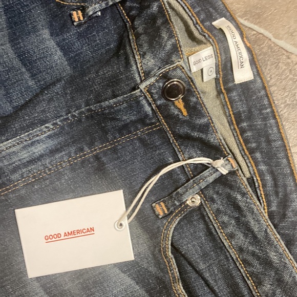 NWT Good American Good Legs Lace Up Back Jeans Sz 18 - Picture 10 of 16